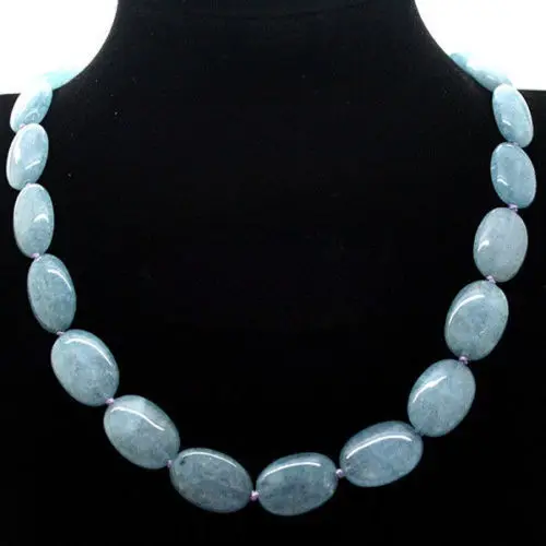 

ddh003808 13x18mm Brazil Oval Beads Necklace 18" AAA 28% Discount