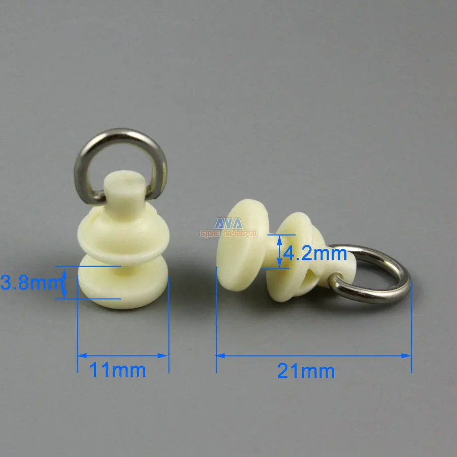 Curtain Track Roller Curtain Track Slide Gliders 11x21mm 100 Pieces