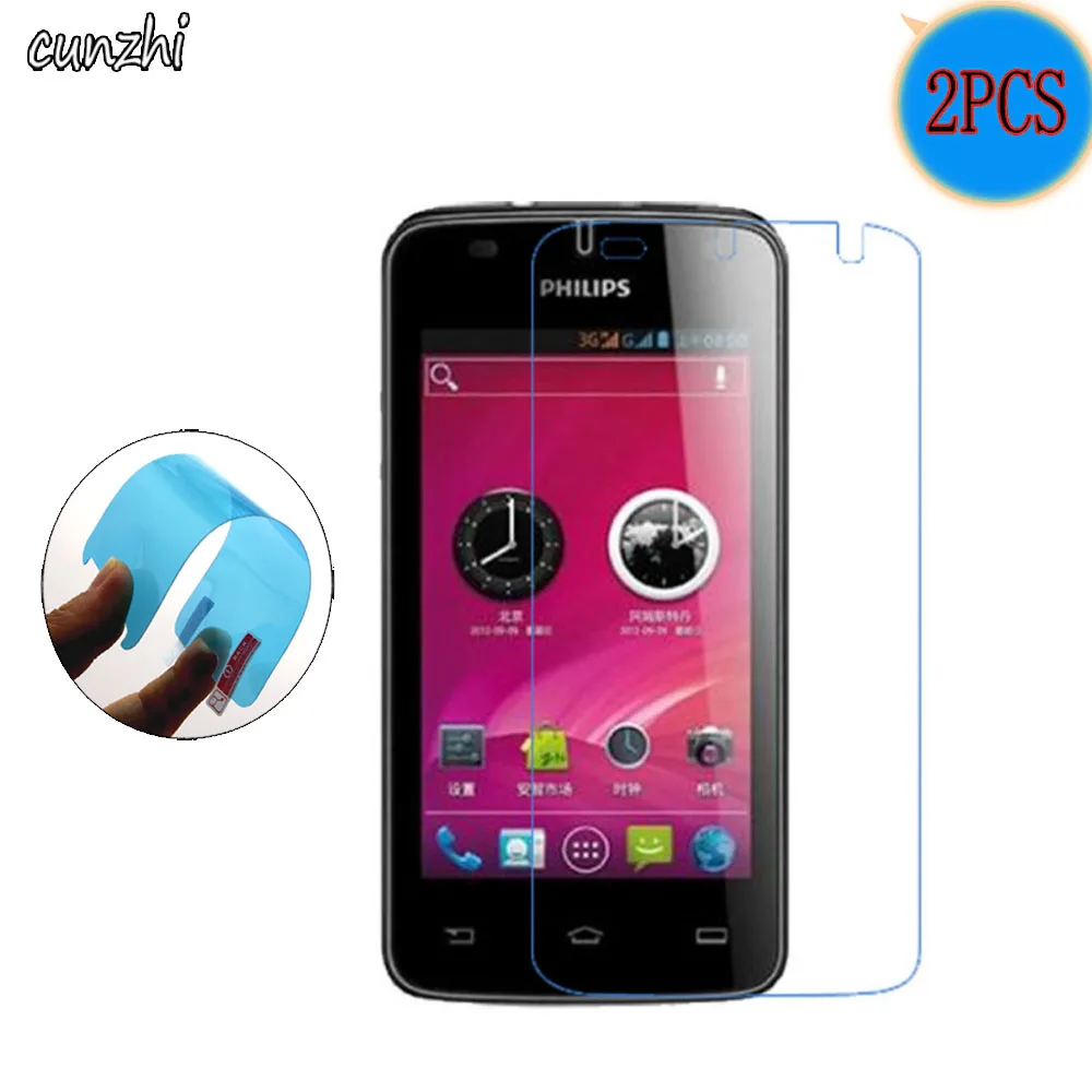 

2PCS For Philips W536 Ultra Clear Nano Explosion proof Screen Protector For Philips W536 Protective Mobile Phone Film