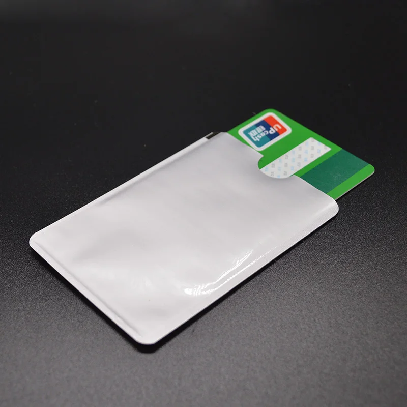 Алюминиевый античастотный считыватель, блокирующий кредитный держатель для карт, Rfid кошелек для кредитных карт, защитный чехол для банковских карт