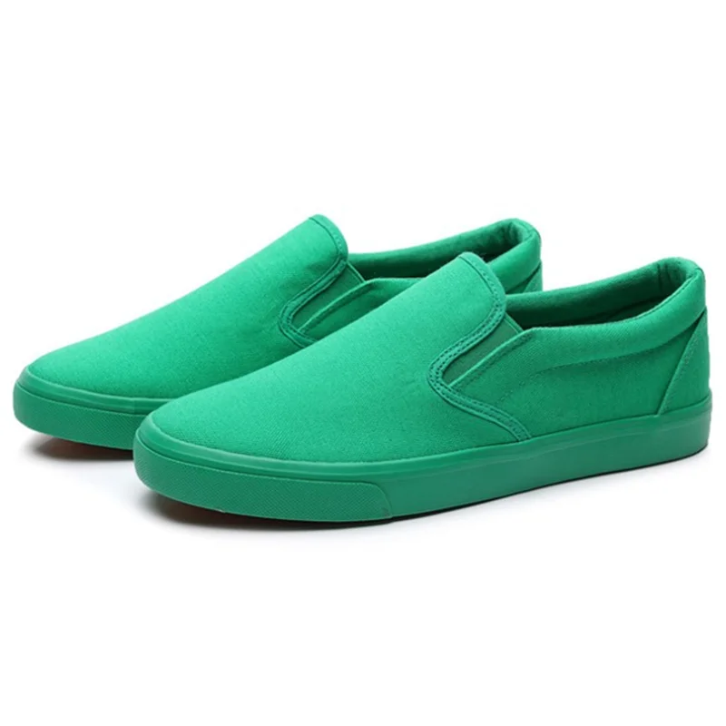 

Large size canvas shoes Men 2019 New Spring summe Couple shoes sneakers Men Casual Shoes Breathable slip on flats Men