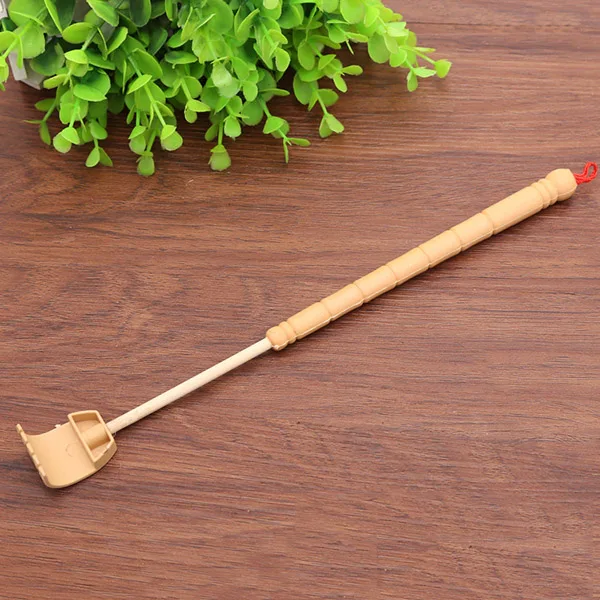 

Extendable Back Scratcher Wood Back Scraper Scratching Massager Backscratcher Body Massage Bamboo Hackle Itch Health Products