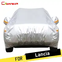 Cawanerl Car Cover Automotive Anti UV Sun Rain Snow Protection Cover Dustproof For Lancia Thema Thesis Ypsilon Phedra Musa Delta