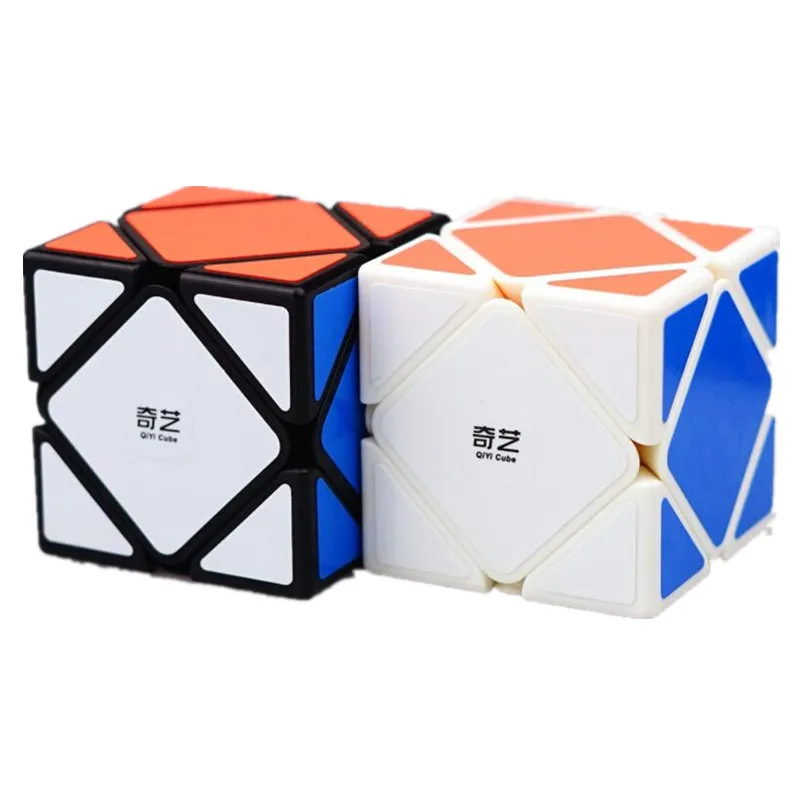 QiYi QiCheng Профессиональный косой Магический кубик, Квадратный Кубик, скоростная головоломка, игровой кубик, магический головоломка, игрушка для детей