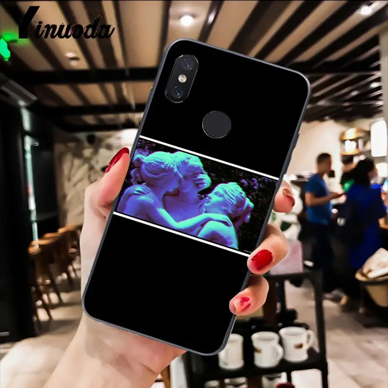 Vintage Plaster Statue David Art Printing