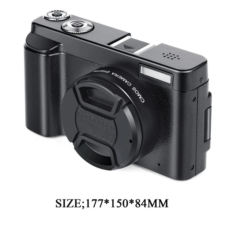 Микро-Камера, цифровая видеокамера Hd 1080 P 24Mp 3,0 дюйма Tft Дисплей 16X зум цифровой видеокамера DV видеокамера мини Dslr Dc101(E