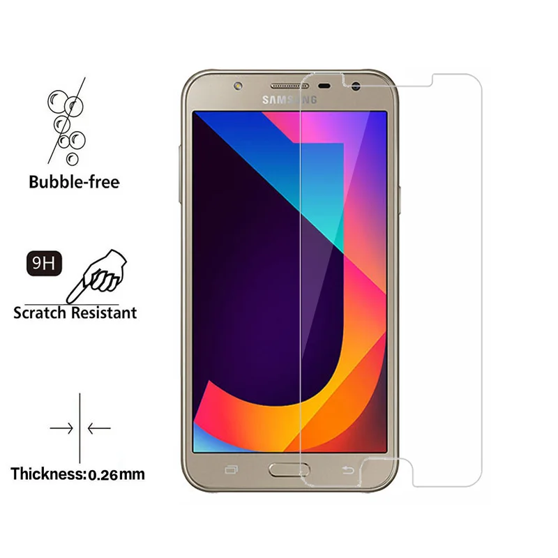 2.5D закаленное Стекло для samsung Galaxy J7 Neo Экран Защитная пленка Core J701F J701M Nxt с уровнем
