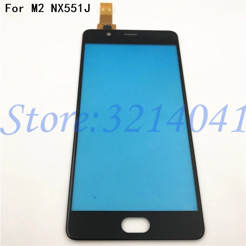 Дигитайзер сенсорного экрана 100% дюйма для ZTE Nubia M2 NX551J сенсорный экран с