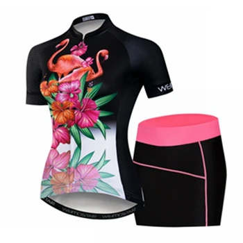 

Weimostar Quick Dry Cycling Jersey set GEL Pad 2018 Pro Team Short Sleeve Cycling set Maillot Dress Ciclismo Cycling Clothing