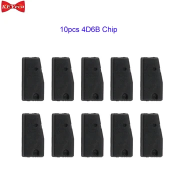 

KEYECU 10pcs New 4D6B Transponder Key Chip for Suzuki GSX GSXR 600 750 1000 GS