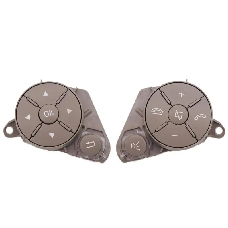 

1 Set Multi-function Car Steering Wheel Switch Buttons Audio Control Button for Mercedes Benz W204 W212 W207 X204
