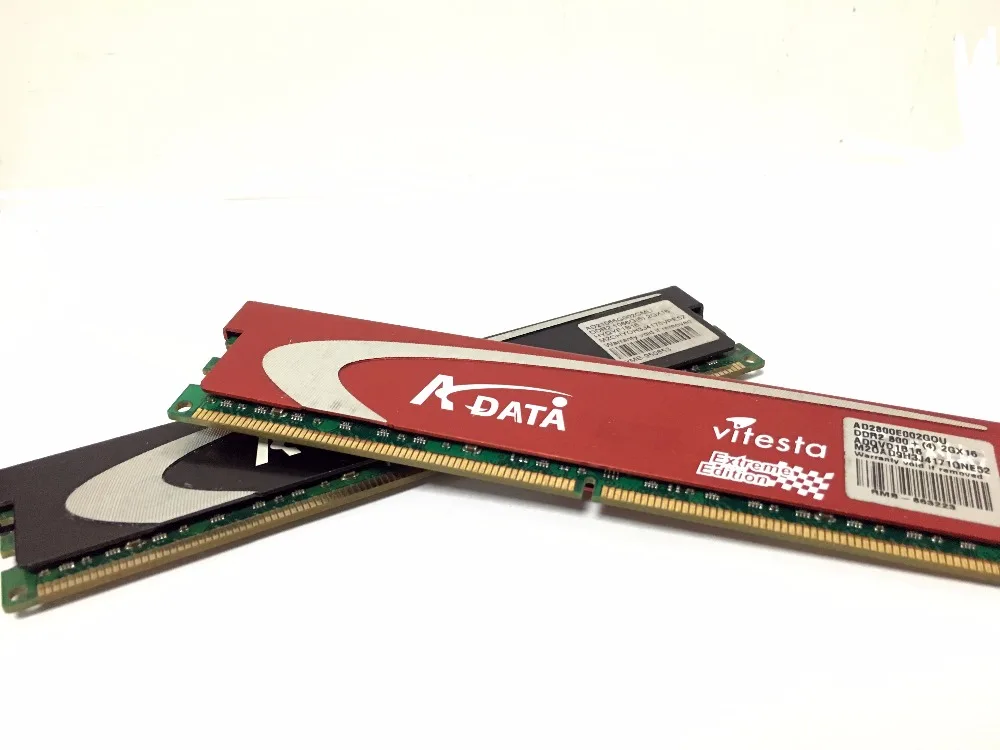 ADATA DDR2 2GB Ram 800Mhz 1066Mhz PC2 6400U 240Pin память для настольного компьютера 2G|Оперативная