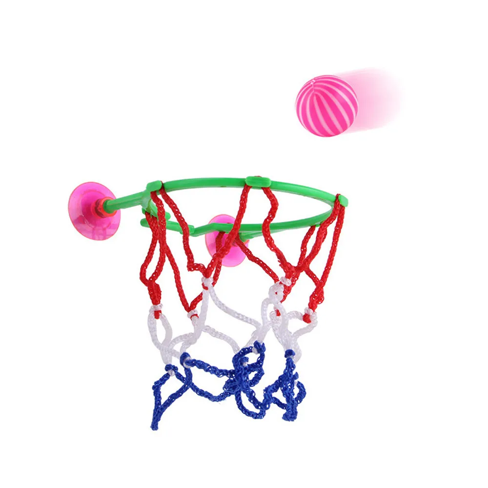 Kids Adults Portable Boys girls Suction Cup Basketball Net Mini Toy Basketball Hoop Net Mesh