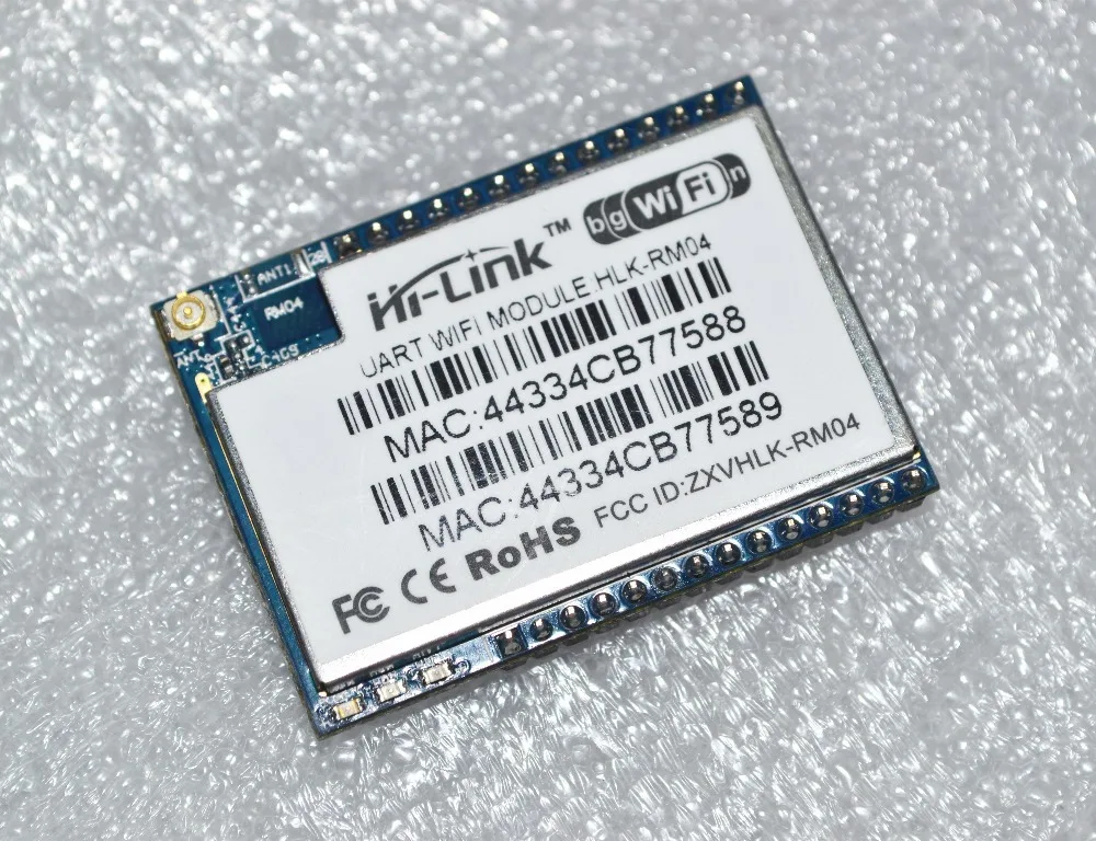 HLK RM04 антенный последовательный wifi двойной ethernet порт Последовательный UART к WIFI