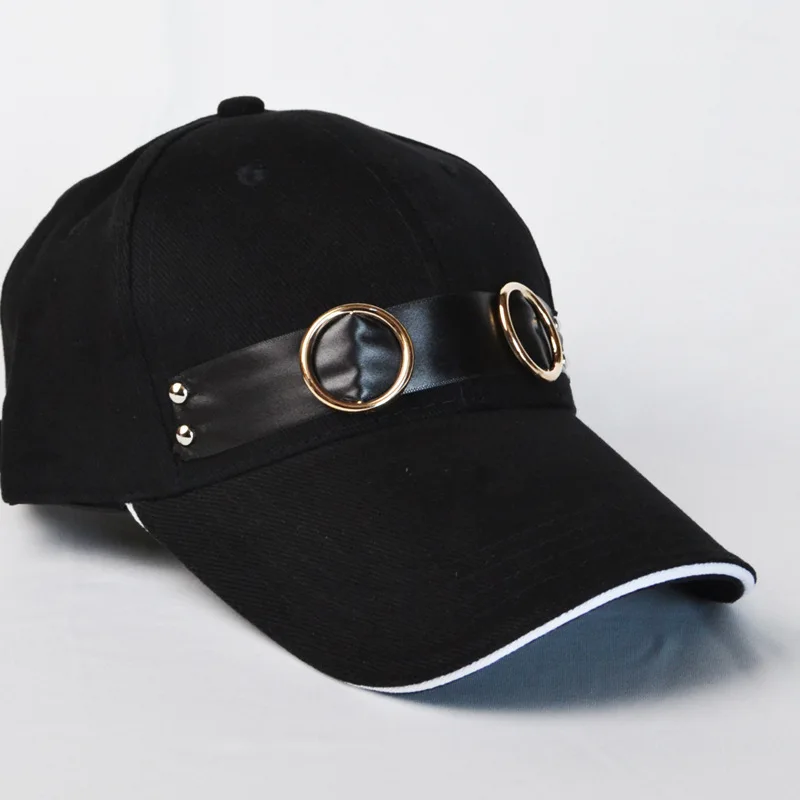 

Summer Sun Cap Korean Style Eyes Hoop Cap Harajuku Style Curved Brim Baseball Cap Snapback Hat Hip-Hop Hat Female Spring
