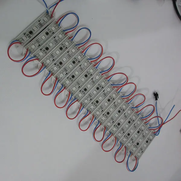20x супер яркий светодиодный модуль WS2811 3 шт. 5050 RGB светильник с пиксельным модулем