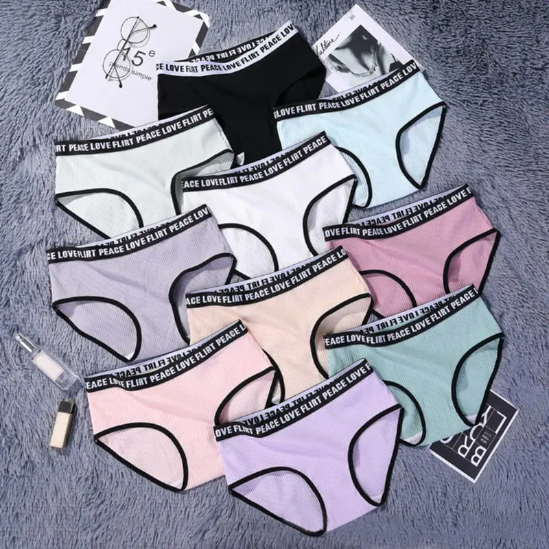 Speciale Lettera Stampata Brief Set Sexy Dolce Cinghia di Spalla Sport Corsetti Senza Fili Traspirante Top di Fitness Donne Imbottito Lingerie