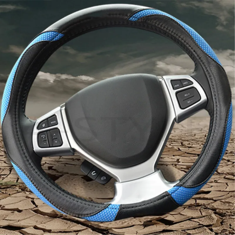 For Suzuki Vitara- car styling ABS Chrome Steering wheel Interior Kit Trim lamp frame hoods car Accessories 3pcs