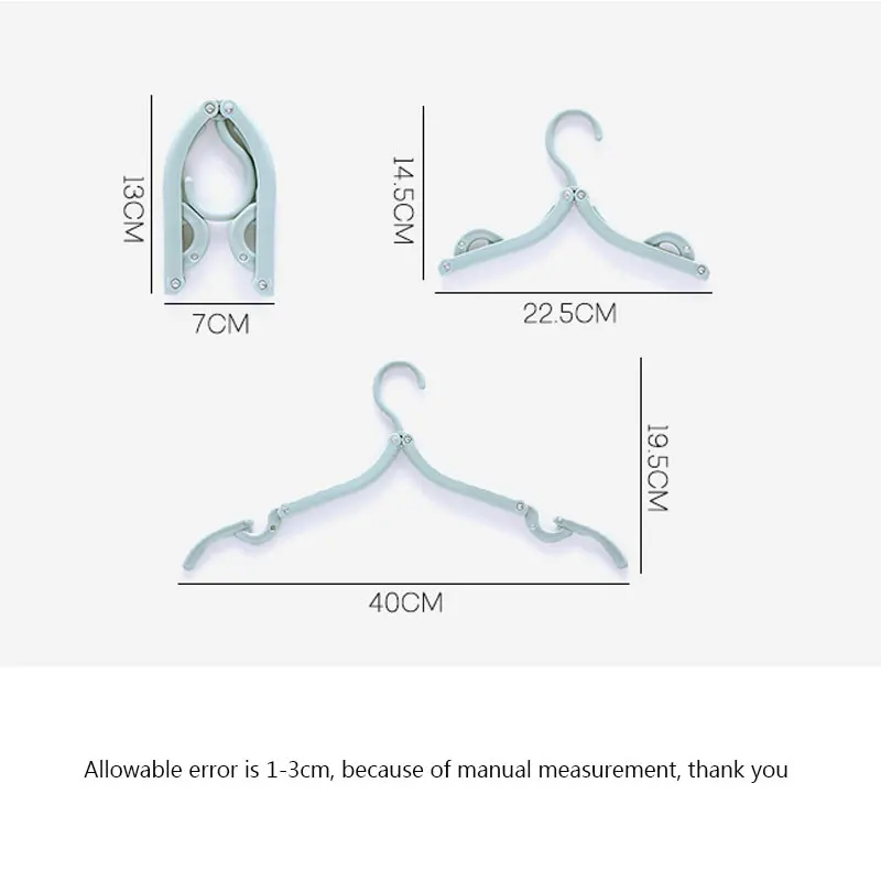 Mini Travel Folding Hangers Telescopic Portable Clothes Hanging Travel Slip Drying Rack Clothing Organizer 