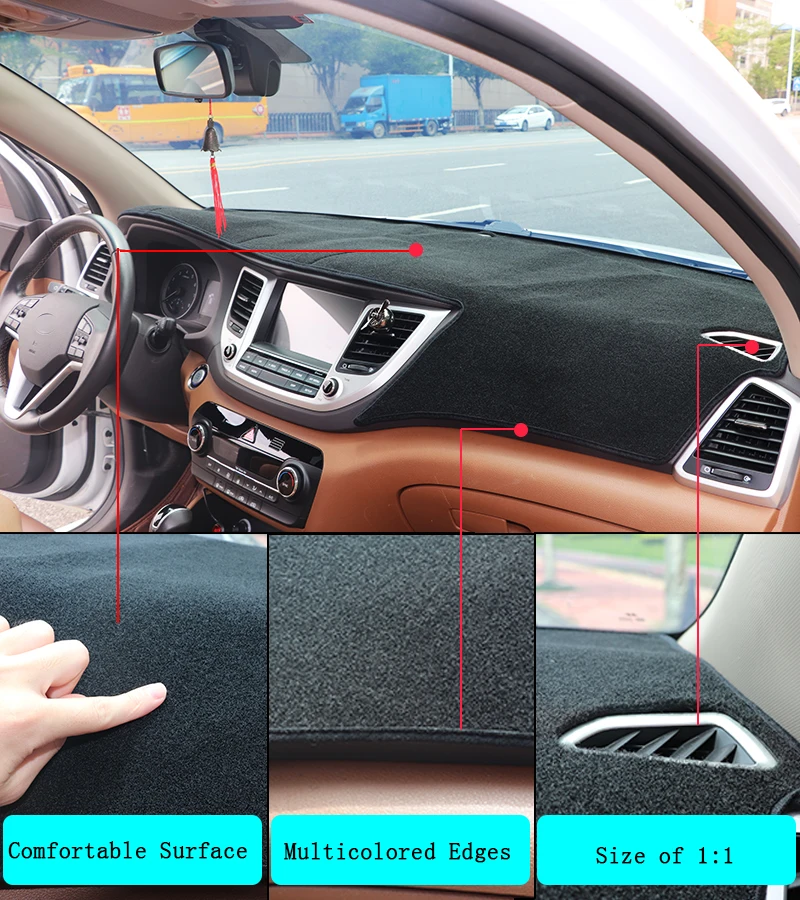 Для Toyota Prius 20 2004-2009 XW20Dashboard чехол солнцезащитный козырек нескользящий коврик автомобильные наклейки аксессуары для интерьера