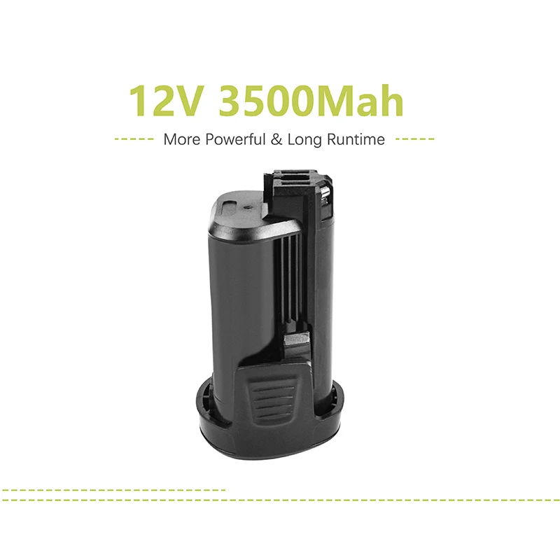 Литий ионный аккумулятор bonacell 12 В 3500 мАч для вращающегося инструмента Dremel 8200 8220