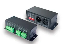 2017 LTECH LT-8030 LED Constant Voltage DMX-PWM Decoder DC5-24V input 4A*3 Channel output LED Comtroller for LED Lamps