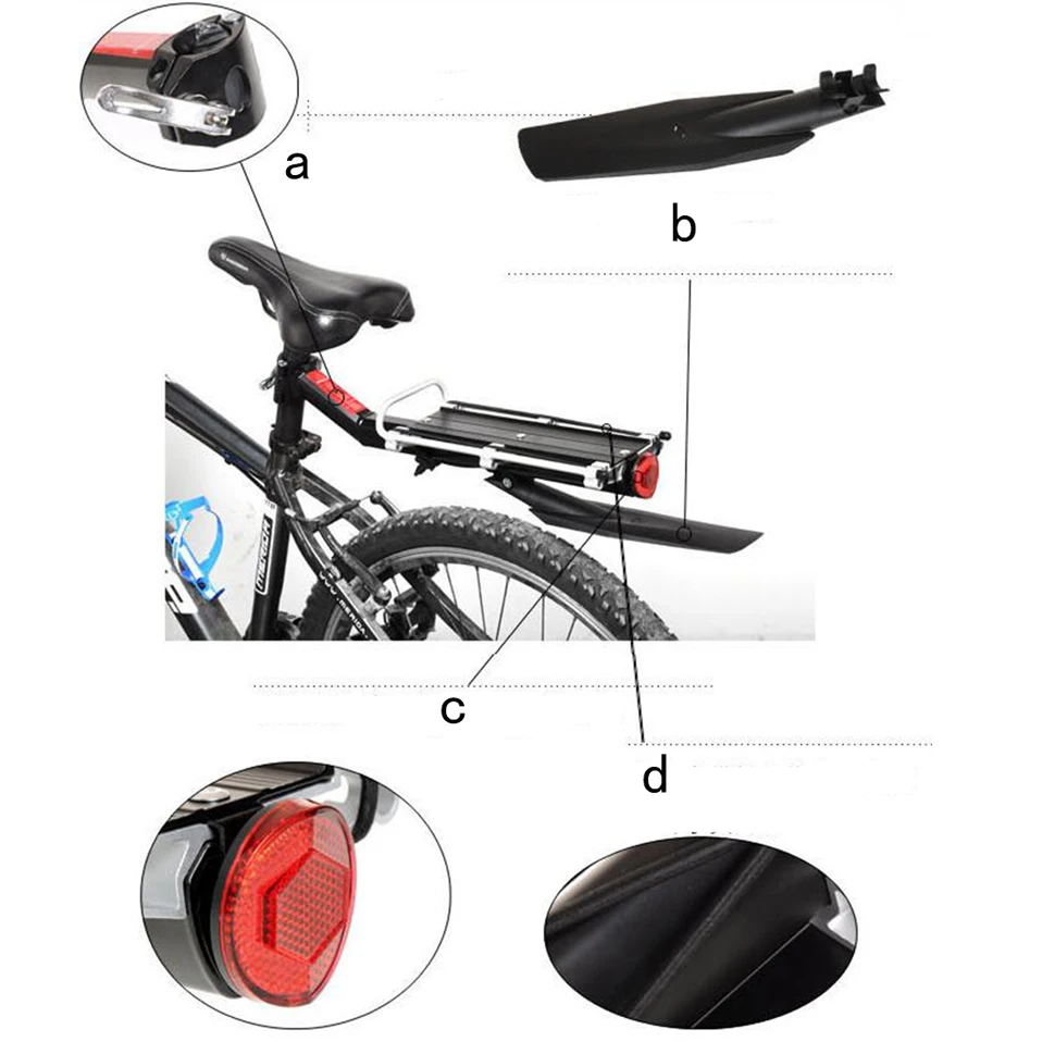 Universal-Bike-Rack-Bicycle-Luggage-Carrier-Cargo-Rear-Rack-Reflector-Shelf-MTB-Cycling-Seatpost-Bag-Holder (2)