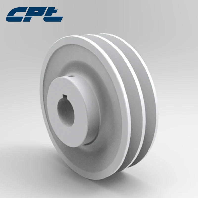CPT 2AK39 V Belt sheave pulley for A belt, 2 Grooves, Bore 5/8", 3/4