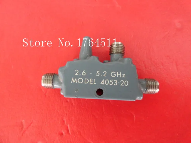 

[BELLA] Narda 4053-20 2.6-5.2GHz Coup:20dB SMA supply coupler