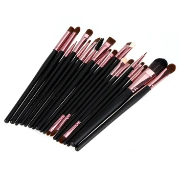 

20pcs Professional Makeup Cosmetic Brushes Set For Women Soft Foundation Eyeshadow Eyeliner Lip Brush Tool Accessories -35