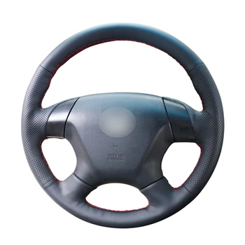 

Black PU Artificial Leather Car Steering Wheel Cover for Honda Accord 7 2003 2004 2005 2006 2007 Odyssey 2005-2008 2009 2010