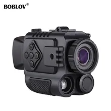BOBLOV P4 Digital IR Night Vision Scope Monocular 200m Range Video DVR Imagers for Hunting Camera Device BOBLOV P4 Digital IR Night Vision Scope Monocular 200m Range Video DVR Imagers for Hunting Camera Device