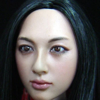 

Popular 1: 6 Scale head sculpt shape Kumik KM001 model for 12 "female action figure part action model head collection doll