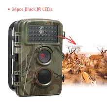 H3 12MP 720P охотничья камера водонепроницаемая дикая Trail камера инфракрасная ночного видения животное видеорегистратор с креплением и кабелем