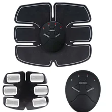 Миостимулятор для тела, фитнеса, Электрический массажный пояс для похудения, EMS мышц, беспроводной стимулятор мышц abs