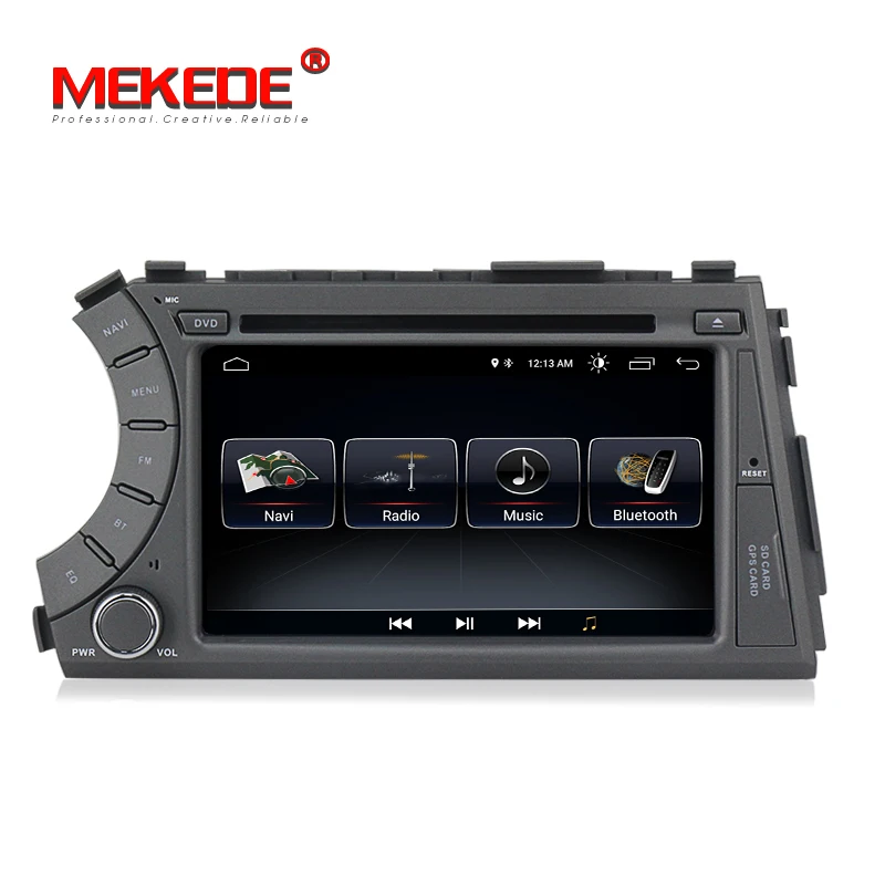 MEKEDE Android 8,1 автомобильный радио мультимедиа для ssangyong Kyron Actyon 2din автомобильный dvd, gps wifi, радио, bluetooth, руль подарок микрофон