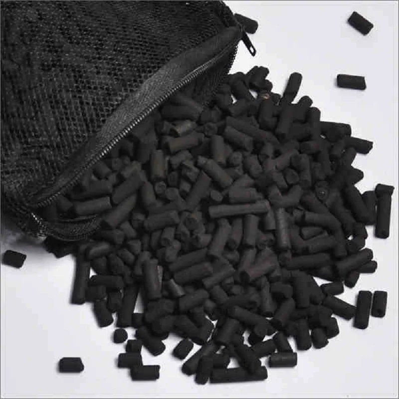 Aquarium Active Activated Charcoal Carbon Filter Media Fish Tank Bio Net Mesh Bag Pond Marine