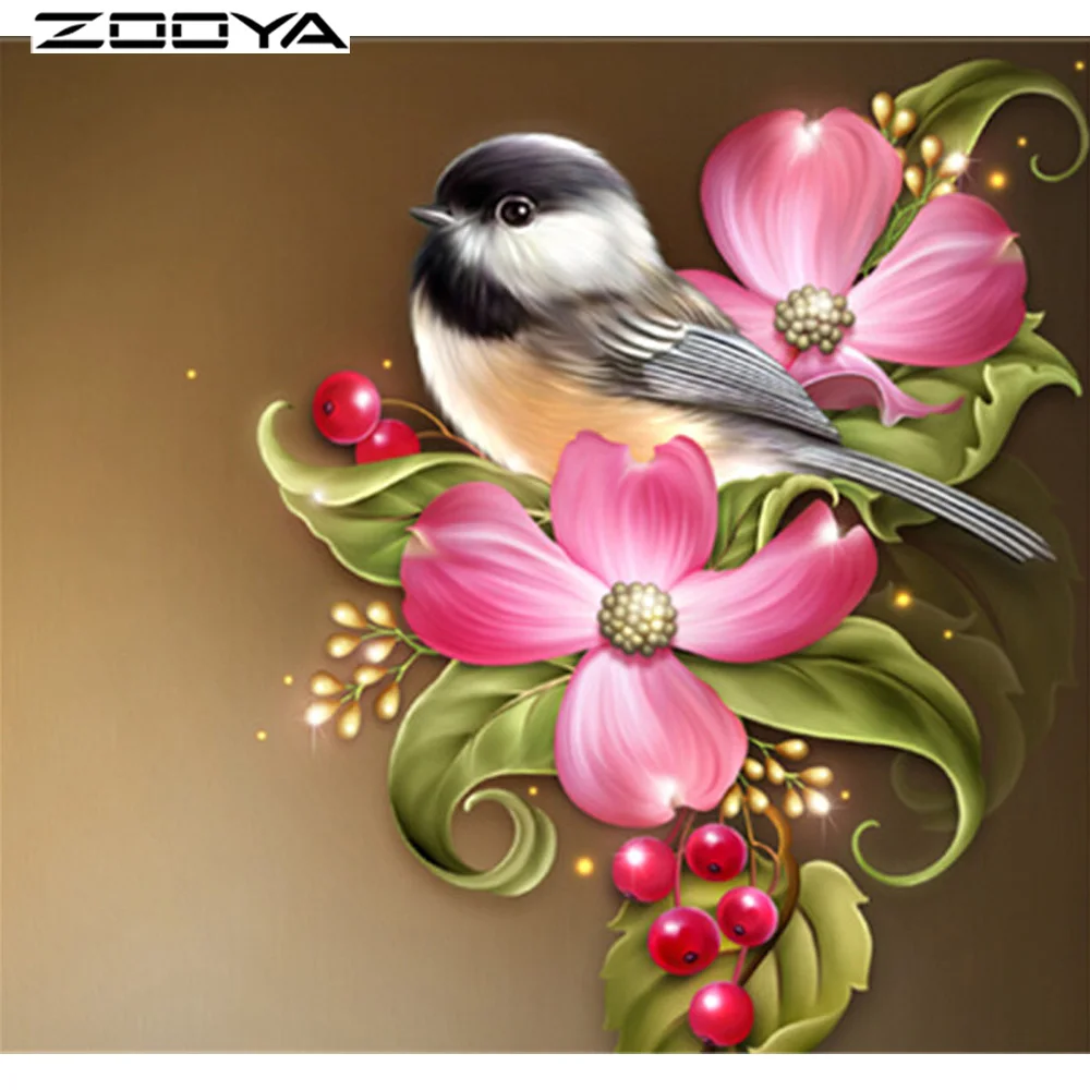 ZOOYA Новинка Горячая продажа Diy 5d Алмазная мозаика из горного хрусталя для росписи