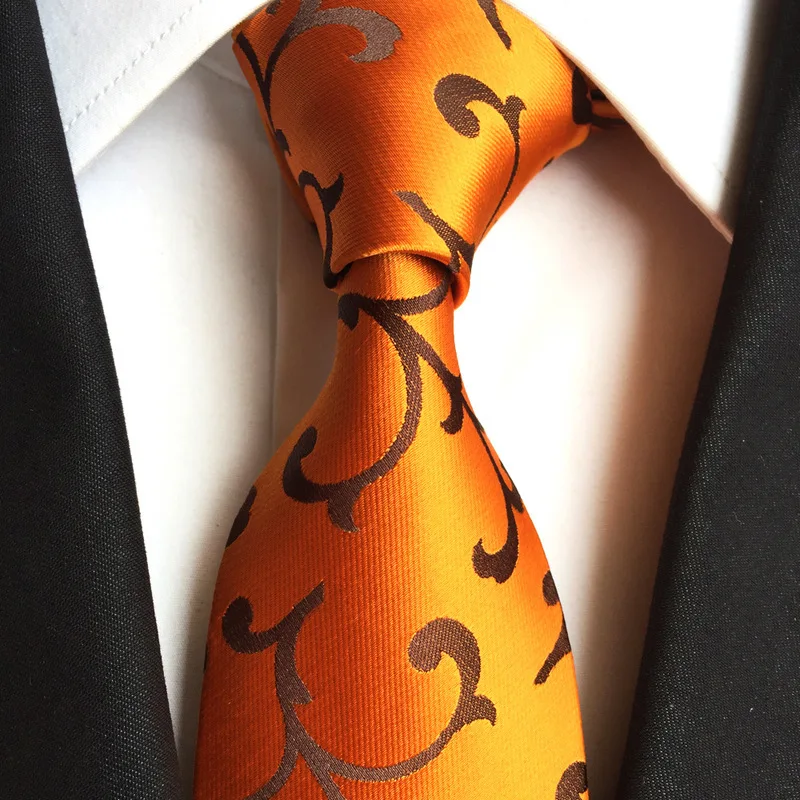 Классические мужские роскошные галстуки, цветочный галстук, шелковый галстук, высококлассные Галстуки 8 см, галстук для формального платья, аксессуары для свадебной вечеринки, подарок для мужчин