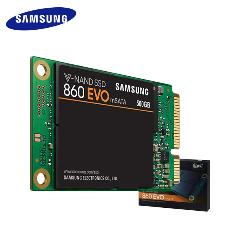 Samsung mSATA 860 EVO внутренний SSD 250 ГБ 500 1 ТБ твердотельный накопитель HD Жесткий