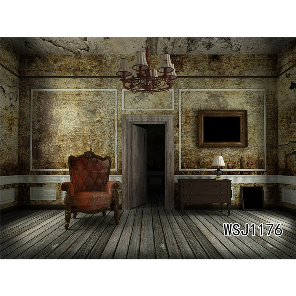 Lb Polyester & Vinyl Halloween Old Room Dirty Sofa Moldy Wallpaper  Frightening Photography Photo Background Studio Backdrop - Backgrounds -  AliExpress