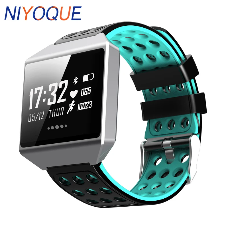 

NIYOQUE Smart Bracelet CK12 Touch Screen Smart Band ECG Heart Rate Blood Pressure Sport Pedometer Call Reminder Smart Watch