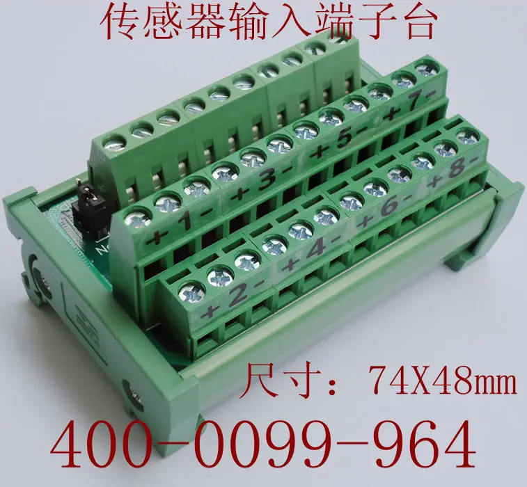 

PLC Input Terminal Can Be Connected to 8 Channel 2 Wire or 3 Wire Sensor Signal.