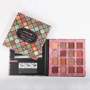

16 Colors Glitter Eyeshadow Pallete Shimmer Metallic Eyes Makeup Soft Nude Matte Eye Shadow Palette