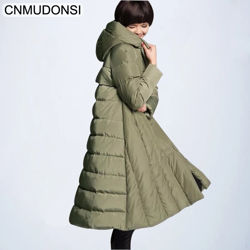 

2018 Womens Parka Winter Coat Cotton Clothes Tops New Brand Hooded Winter Jacket Women Plus Size S-6XL Long Warm Female Chaqueta