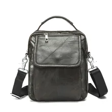 factory direct sale Hot style oblique satchel vertical cowhide leather men’s bags single shoulder bag