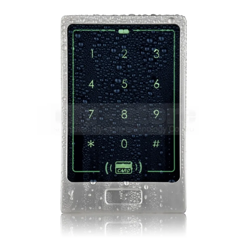 DIYSECUR Waterproof 8000 Users Touch Button 125KHz Rfid Card Reader Door Access Controller System Password Keypad C20 DIYSECUR Waterproof 8000 Users Touch Button 125KHz Rfid Card Reader Door Access Controller System Password Keypad C20