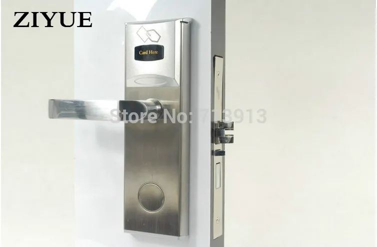 Скидка! RFID карта памяти для гостиничных номеров ET101RF|door handle lock|handle lockhotel door |