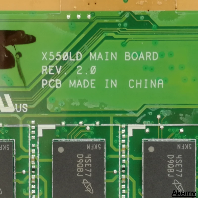 X550LD материнская плата для For Asus X550LC A550L Y581L W518L X550LN ноутбук Mainboard Оригинал GT820M i5