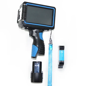 

Handheld ink jet Printer Portable Touch Screen Mini Printer For Carton Paper Plastic Wood Metal QR Code Label Inkjet Printer